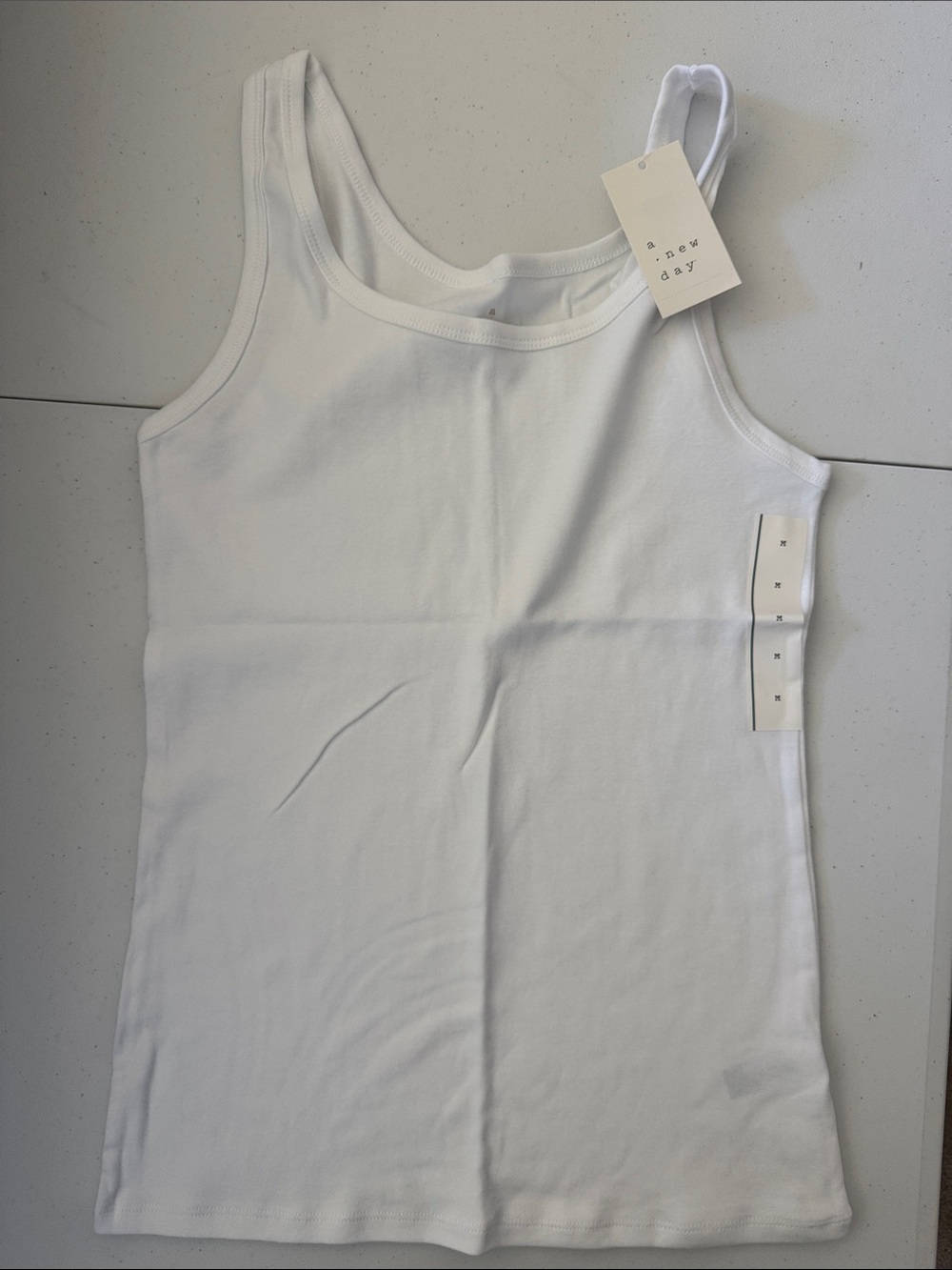 a new day Women's White Tank Tops (2-Pack) - Picture 2 of 4